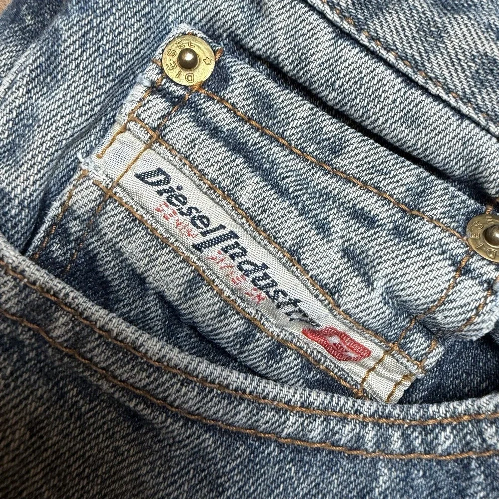 Vintage Diesel Kulter Jeans Men 29x32 Blue Straight Leg Retro Wash Made in Italy